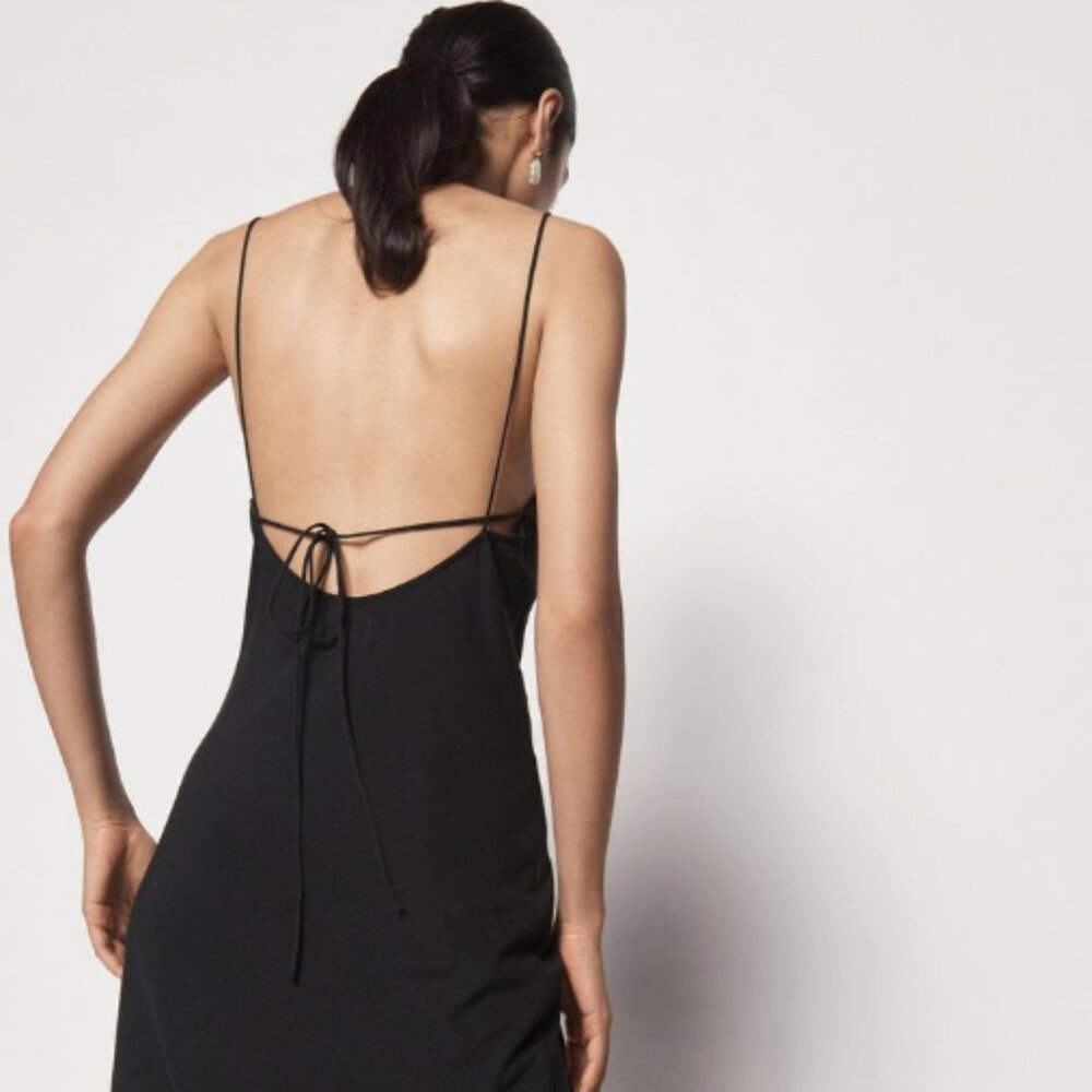 Lovely St. Agni Paris Georgette Midi Dress